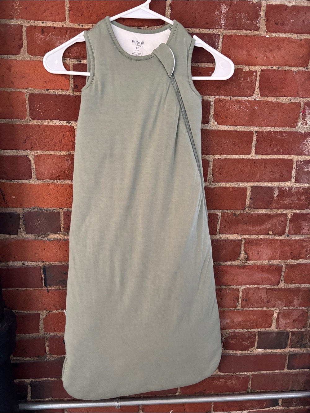 Kyte BABY Sage Green Sleeveless Sleep Sack